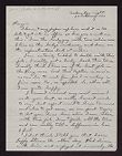 Letter from Thaddeus Johnson Van Metre to his wife, written while aboard the USS North Carolina
